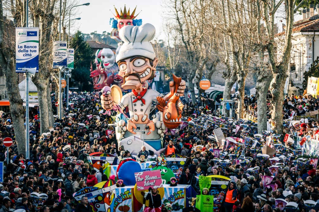 Carnival floats parade 2 - Fano - Marche - Italy