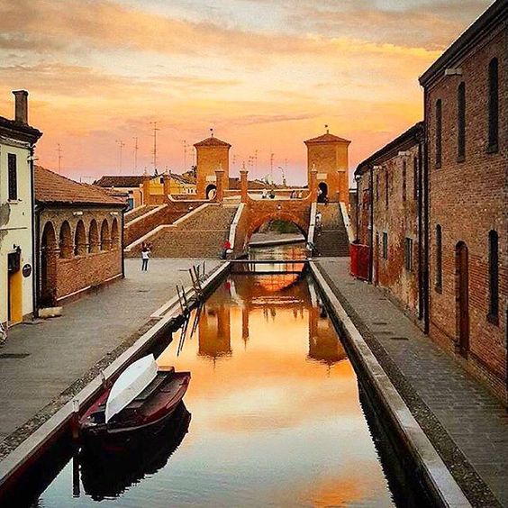 canale Comacchio, Emilia Romagna